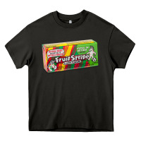 Asphalt old school fruit stripe gum Heavy Core Tee - lanVoArt