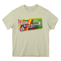 Mossy old school fruit stripe gum Heavy Core Tee - lanVoArt