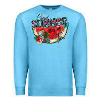 Ocean Blue sweet summer time Premium Sweatshirt - SublimationCraftShop