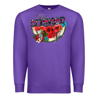 Purple sweet summer time Premium Sweatshirt - SublimationCraftShop