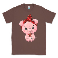 Chestnut cute pig Classic Tee - texasbilliewilder