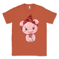 Copper cute pig Classic Tee - texasbilliewilder