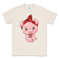 Natural cute pig Classic Tee - texasbilliewilder
