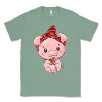 Sage cute pig Classic Tee - texasbilliewilder