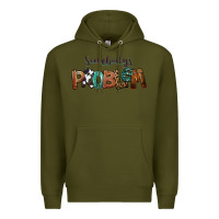 Army Green Somebody's Problem Premium Hoodie - FaDigitalArtStudio