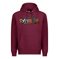 Burgundy Somebody's Problem Premium Hoodie - FaDigitalArtStudio