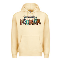 Pina Colada Somebody's Problem Premium Hoodie - FaDigitalArtStudio