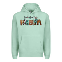 Seafoam Somebody's Problem Premium Hoodie - FaDigitalArtStudio