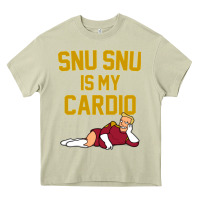 Mossy Futurama Snu Snu Is My Cardio GIFT Heavy Core Tee - lanVoArt