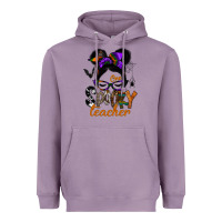 Lavender one spooky teacher Heavyweight Hoodie - SublimationCraftShop
