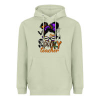 Matcha one spooky teacher Heavyweight Hoodie - SublimationCraftShop