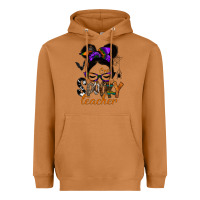 Meerkat one spooky teacher Heavyweight Hoodie - SublimationCraftShop