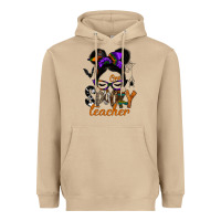 Mushroom one spooky teacher Heavyweight Hoodie - SublimationCraftShop