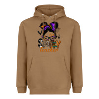 Toasted Coconut one spooky teacher Heavyweight Hoodie - SublimationCraftShop
