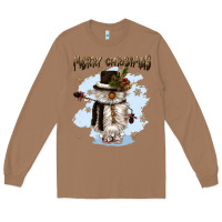 Toasted Coconut merry christmas snowman Long Sleeve Tee - CowGirlArtShop