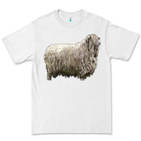 White lincoln sheep Premium Tee - LillyAllenDesigns
