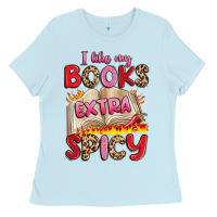 I Like My Books Extra Spicy Ladies Tee | Teevron