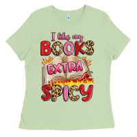 Matcha i like my books extra spicy Ladies Tee - Artiststas