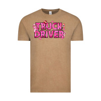 Vintage Coffee Breast Cancer truck driver Vintage Tee - texasbilliewilder