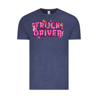 Vintage Denim Breast Cancer truck driver Vintage Tee - texasbilliewilder