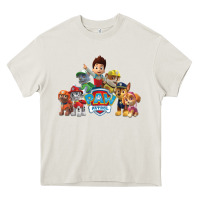 Cream Paw GIFT Patrol  11 Heavy Core Tee - lanVoArt