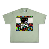 Oil Green gamer dad Urban Heavy Tee - TumblerDesignByShophia