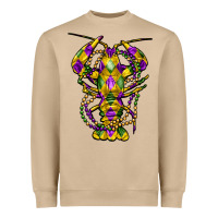 Mushroom mardi gras crawfish Heavyweight Sweatshirt - FaDigitalArtStudio