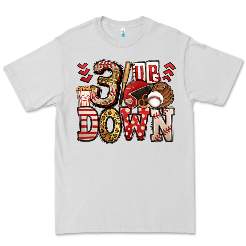 Three Up Three Down Baseball Premium Tee by Jasminsmagicworld | Teevron