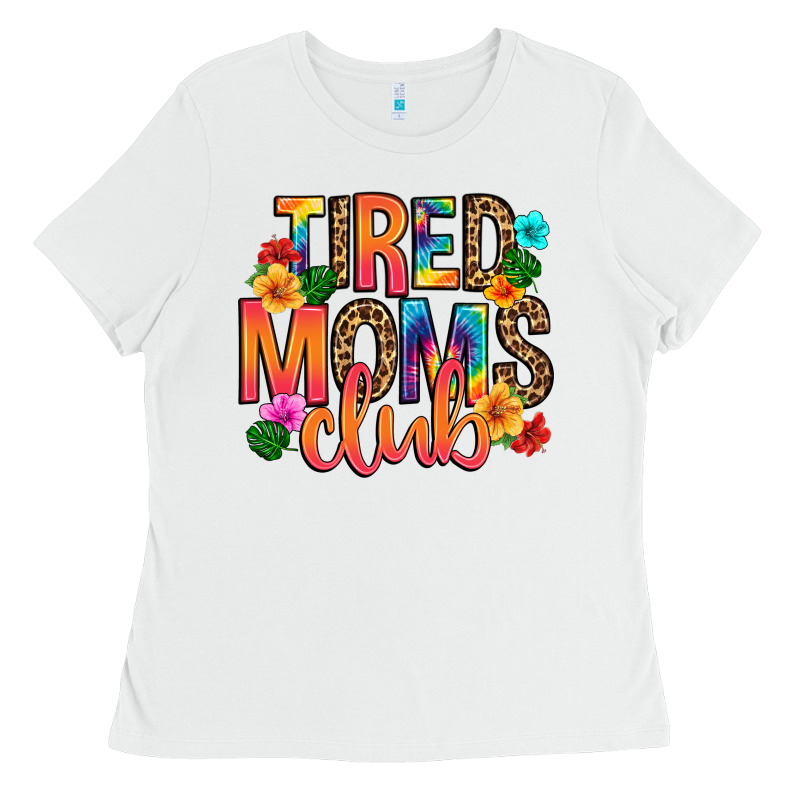 Tired Moms Club Ladies Tee by Artiststas | Teevron