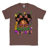 Chestnut little miss mardi gras afro messy bun kid Classic Tee - texasbilliewilder
