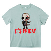 Arona Funny Friday 13th Funny Halloween Horror Heavy Core Tee - lanVoArt