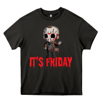 Asphalt Funny Friday 13th Funny Halloween Horror Heavy Core Tee - lanVoArt