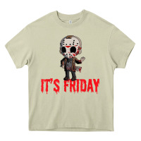 Mossy Funny Friday 13th Funny Halloween Horror Heavy Core Tee - lanVoArt