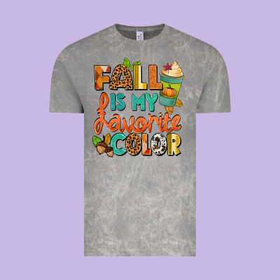 Fall Is My Favorite Color Vintage Tee Designed By Nancycooperartshop
