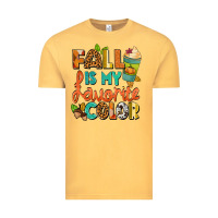 Vintage Mustard Fall is my favorite color Vintage Tee - NancyCooperArtShop