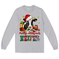 Moon Dust merry christmas heifer cow Long Sleeve Tee - CowGirlArtShop