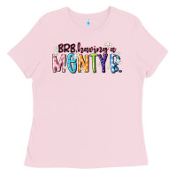 Bubblegum Pink having a menty b Ladies Tee - Artiststas