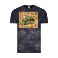 Cloud Black Pumpkin spice junkie Vintage Tee - RanaPortraitStore