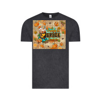 Vintage Black Pumpkin spice junkie Vintage Tee - RanaPortraitStore