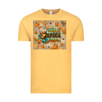 Vintage Mustard Pumpkin spice junkie Vintage Tee - RanaPortraitStore