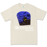1886 Crescent Hotel Eureka Springs Arkansas Usa Halloween Haunted Bat  Premium Tee | Teevron