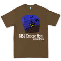 Cacao 1886 Crescent Hotel Eureka Springs Arkansas USA Halloween Haunted Bat  Premium Tee - lanVoArt