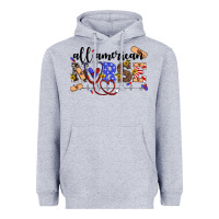Heather Grey all american nurse Heavyweight Hoodie - Artiststas