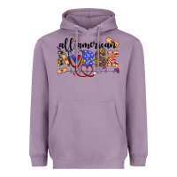 Lavender all american nurse Heavyweight Hoodie - Artiststas