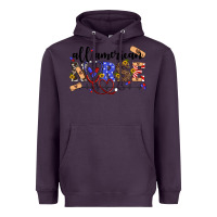 Plum all american nurse Heavyweight Hoodie - Artiststas
