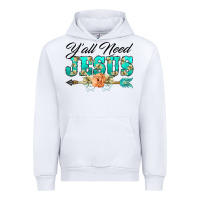White y'all need jesus arrow lily flowers Urban Hoodie - BarkalooDesign