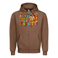 Chestnut thanksgiving turkey humor Zipper Hoodie - CowhideDigitalArt