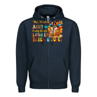 Navy thanksgiving turkey humor Zipper Hoodie - CowhideDigitalArt