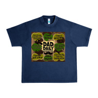 Navy dad daily affirmations Urban Heavy Tee - TumblerDesignByShophia