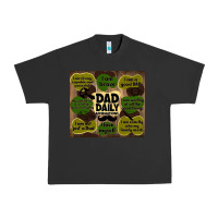 Pigment Black dad daily affirmations Urban Heavy Tee - TumblerDesignByShophia